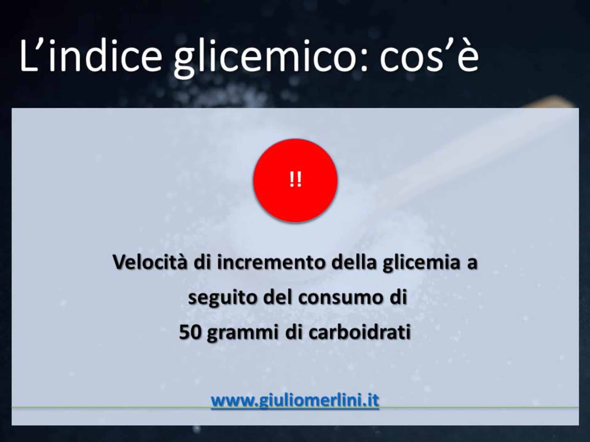 indice glicemico
