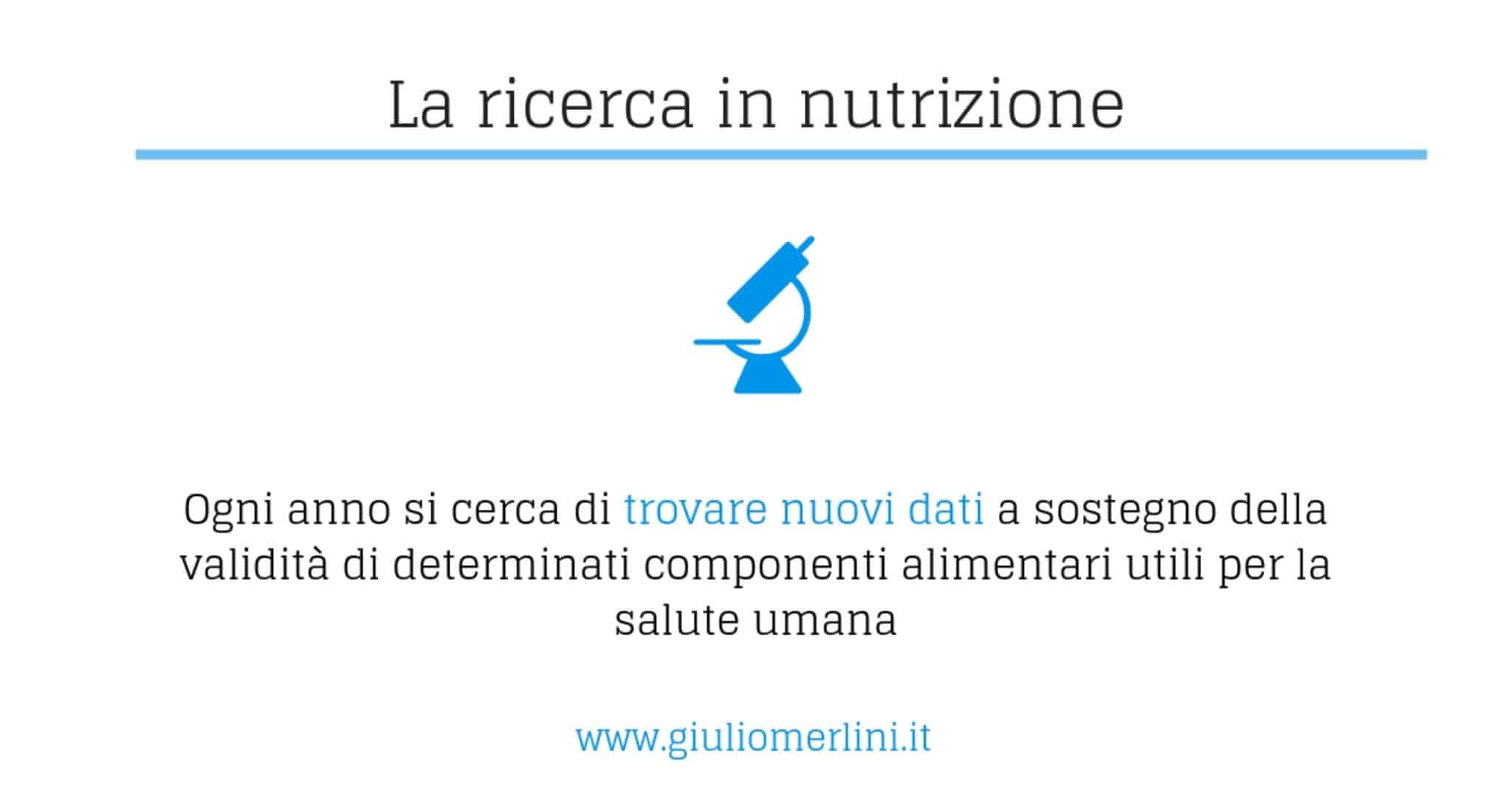 alimenti funzionali ricerche