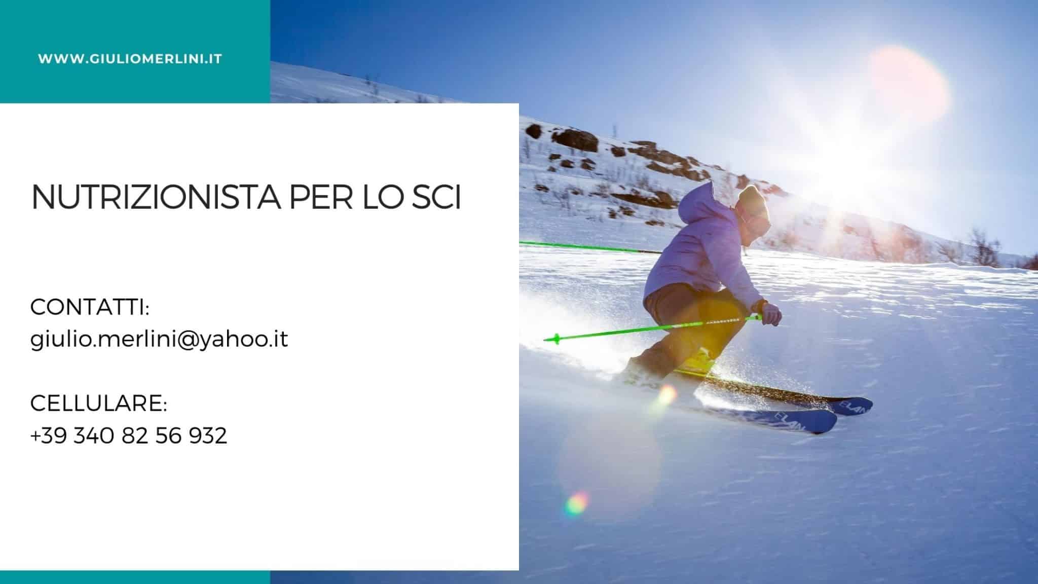 Nutrizionista per lo sci a Torino