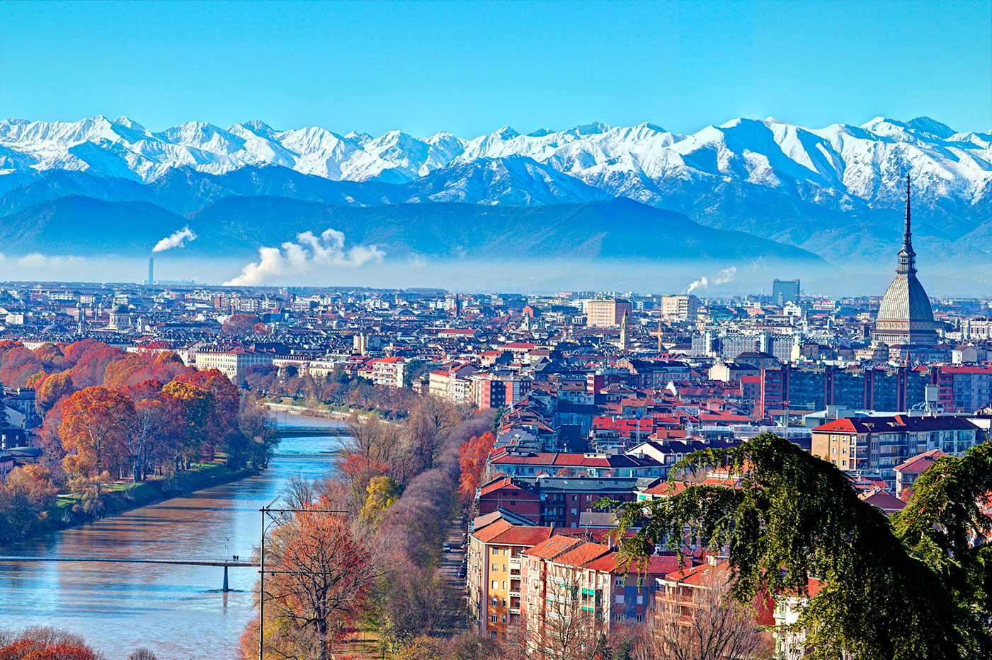 alpi cozie foto arco alpino di torino città in cui sono nati molti sport invernali in Italia