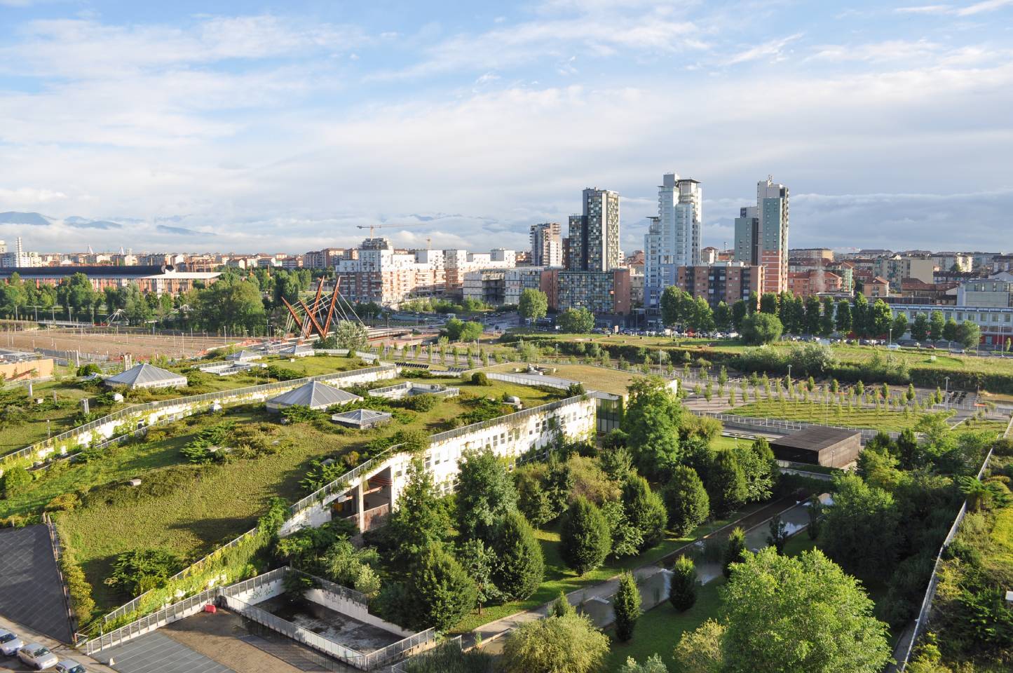 parco dora a torino ottimo per praticare sport