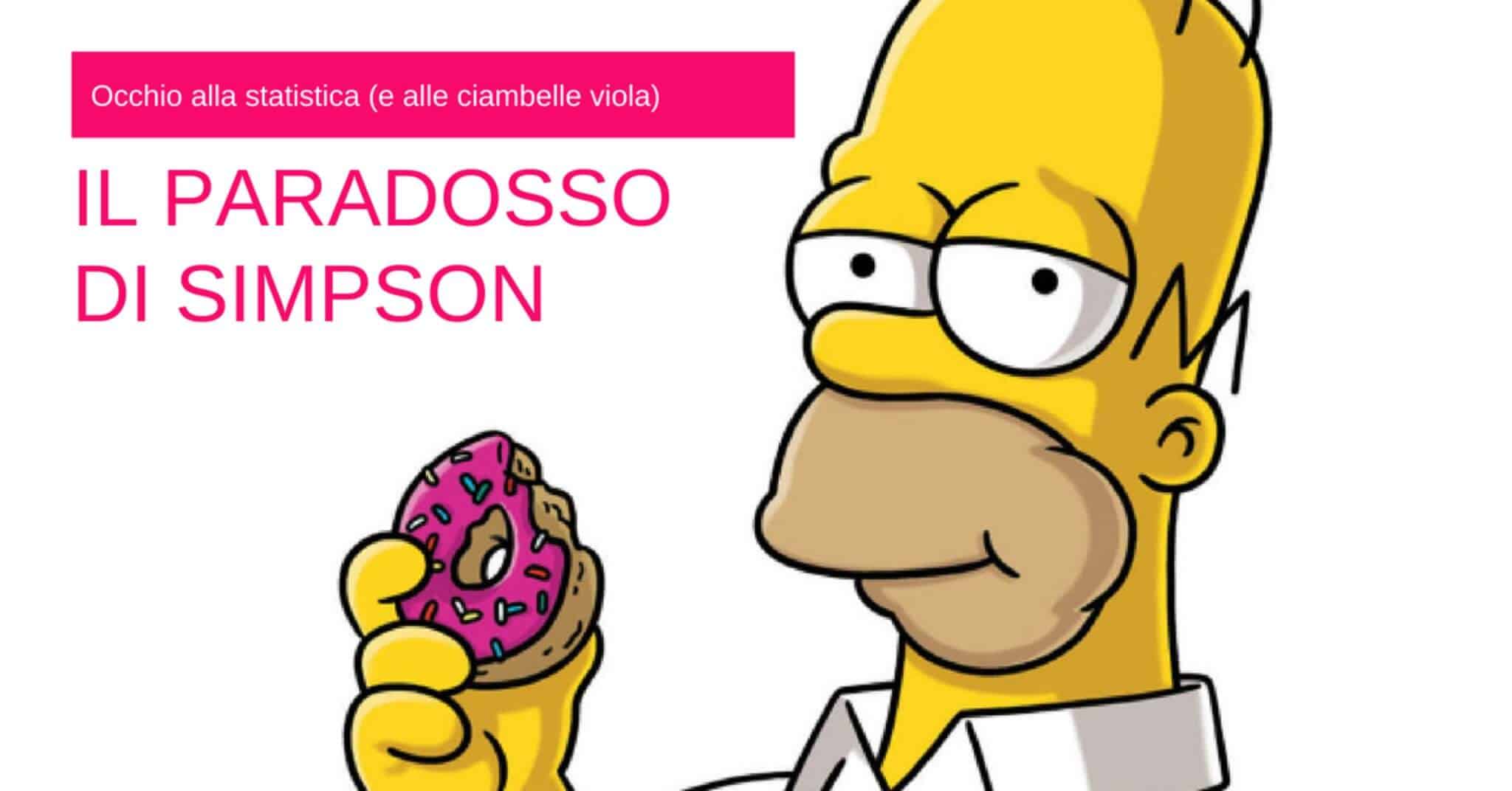 il paradosso di Simpson