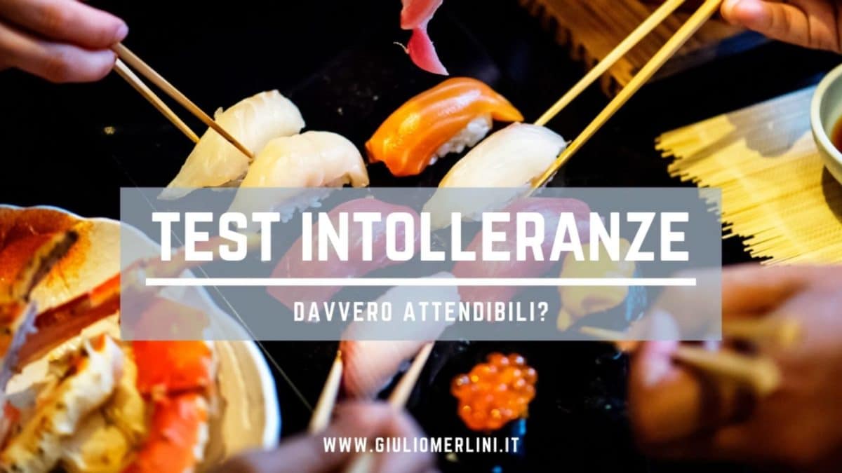 test delle intolleranze alimentari