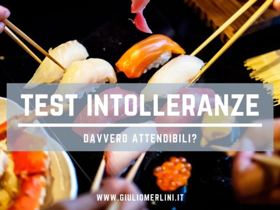 test delle intolleranze alimentari