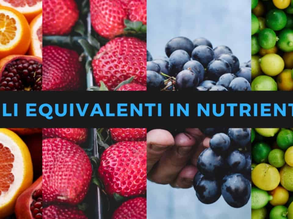equivalenti in nutrienti