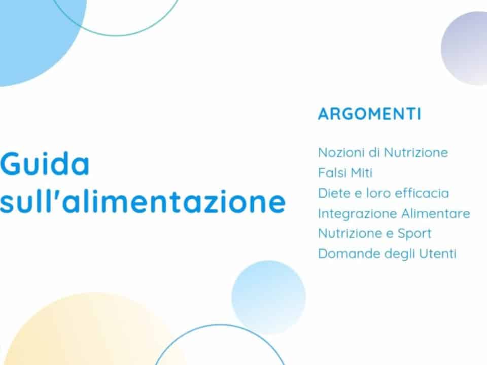 Guida sull'alimentazione