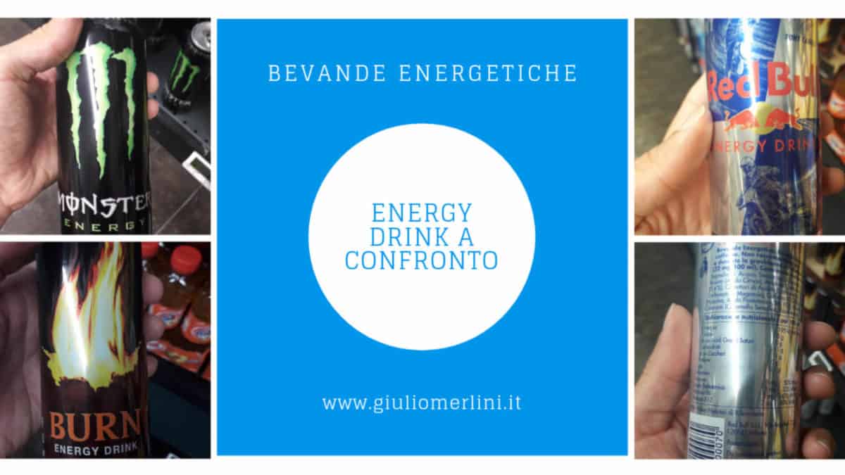 energy drink a confronto