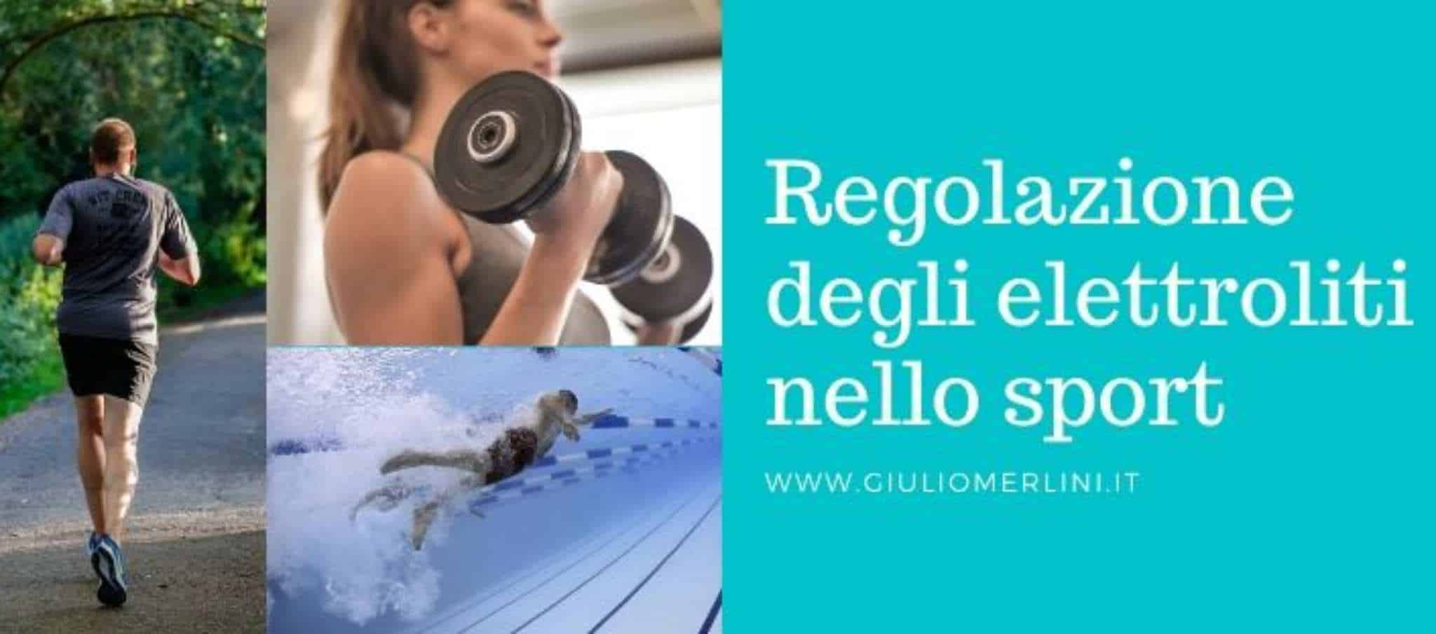Regolazione degli elettroliti nello sport