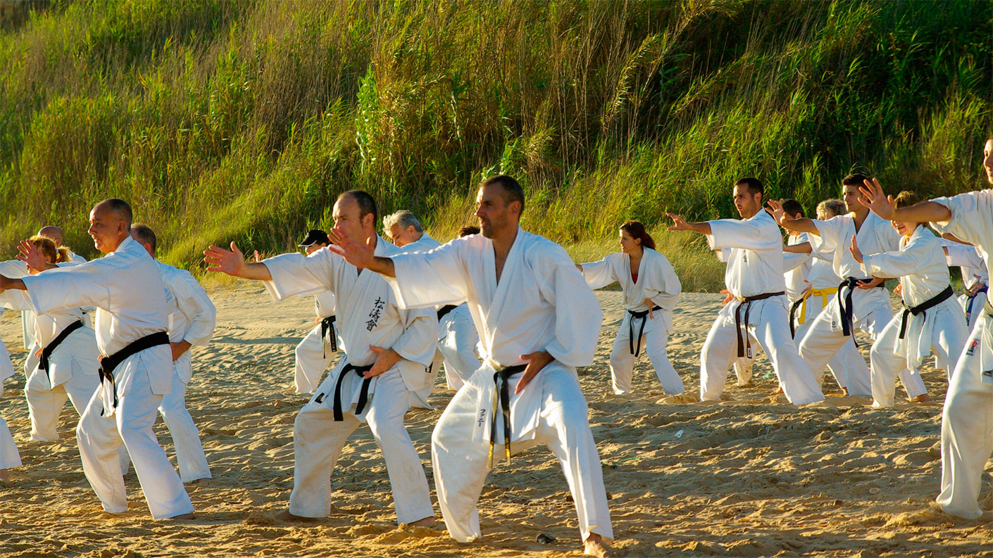 il karate fa dimagrire brucia tante calorie e nelle competizioni agonistiche fra atleti professionisti il nutrizionista programma la dieta e il taglio peso pre-gara