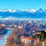 alpi cozie foto arco alpino di torino città in cui sono nati molti sport invernali in Italia