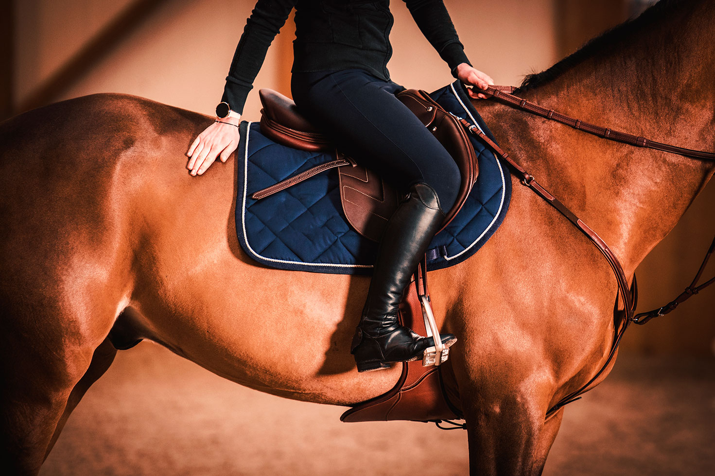 alimentazione per andare a cavallo