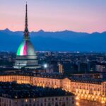 nutrizionista tennisti torino, foto della mole con profilo notturno della città al centro della scena internazionale grazie al Nitto ATP Finals