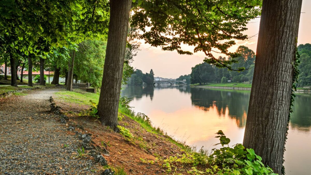 sport nel parco del valentino a torino, percorso lungopo