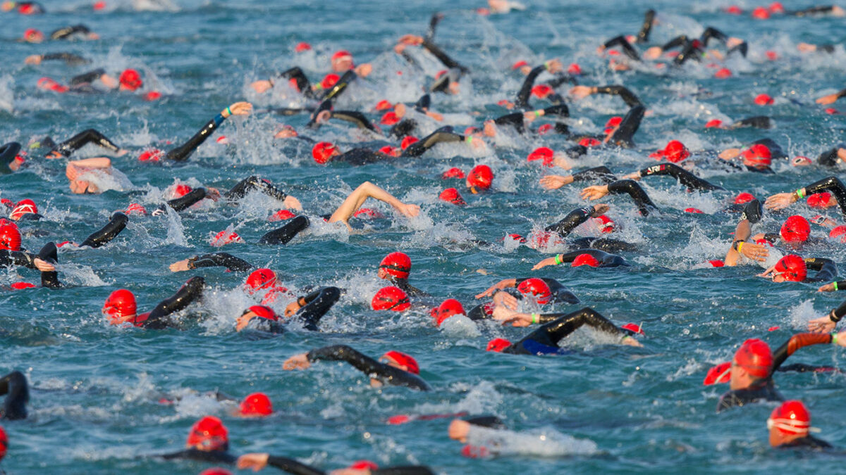 dieta per ironman e triathlon, frazione nuoto