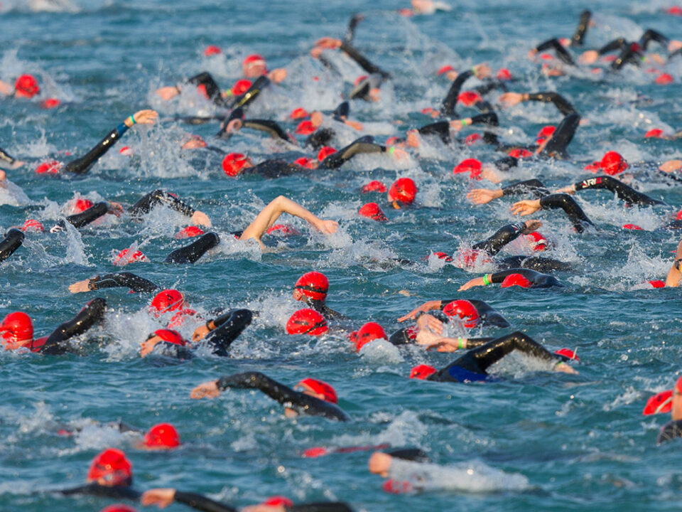dieta per ironman e triathlon, frazione nuoto